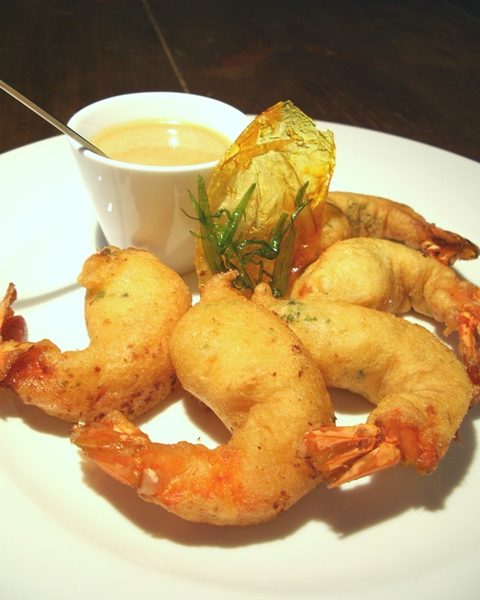 Beignets de gambas