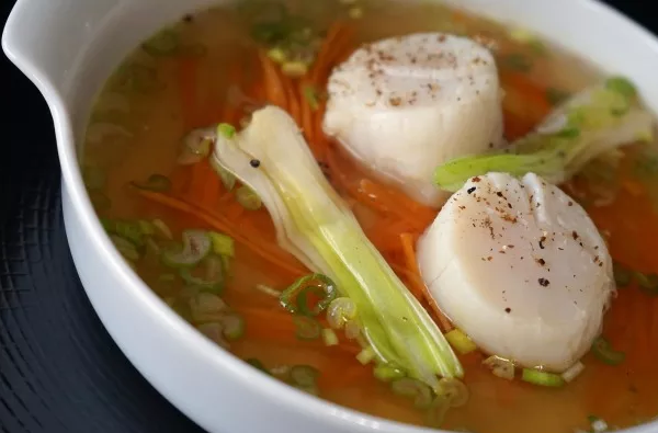 Bouillon de St pierre aux petits légumes